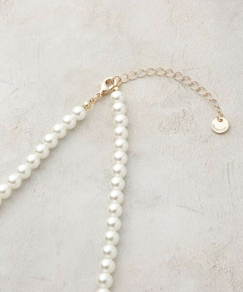 OPAQUE.CLIP / オペーク ドット クリップ ネックレス・ペンダント・チョーカー | ガラスパールロングネックレス | 詳細3