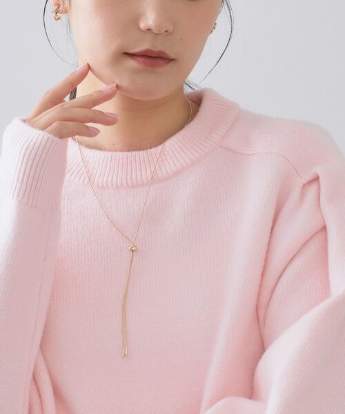 OPAQUE.CLIP / オペーク ドット クリップ ネックレス・ペンダント・チョーカー | ミニビーンズスライドネックレス | 詳細4