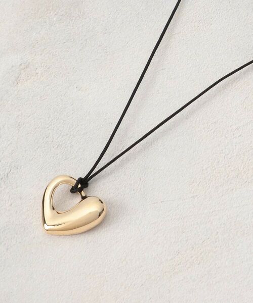 OPAQUE.CLIP / オペーク ドット クリップ ネックレス・ペンダント・チョーカー | デザインハートモチーフ スライドネックレス | 詳細1