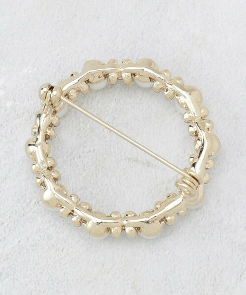 OPAQUE.CLIP / オペーク ドット クリップ ブローチ・コサージュ | フェイクパール／ビジューサークルブローチ | 詳細2