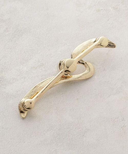 OPAQUE.CLIP / オペーク ドット クリップ ブローチ・コサージュ | 【マグネット】1粒フェイクパールラインブローチ | 詳細2