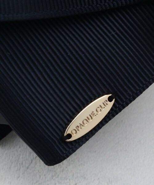 OPAQUE.CLIP / オペーク ドット クリップ ヘアアクセサリー | リボンモチーフ　グログランヘアクリップ | 詳細4