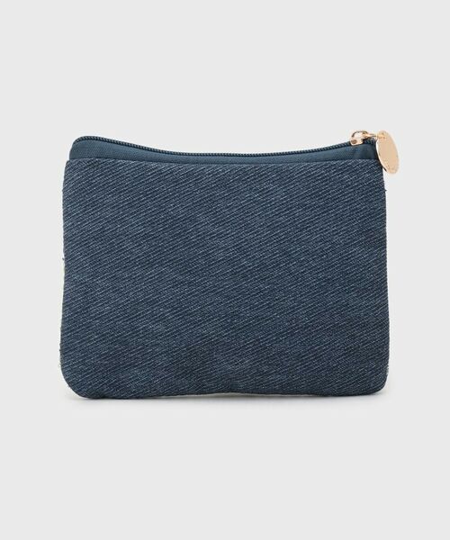 OPAQUE.CLIP / オペーク ドット クリップ ポーチ | ツイードコンビスクエアポーチ | 詳細3