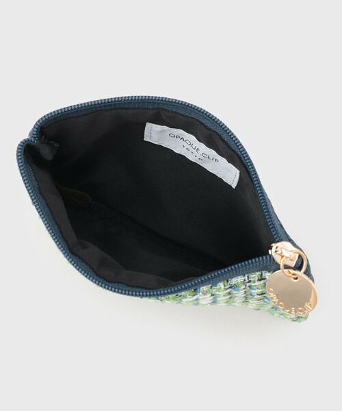 OPAQUE.CLIP / オペーク ドット クリップ ポーチ | ツイードコンビスクエアポーチ | 詳細4