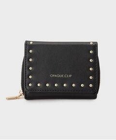 OPAQUE.CLIP / オペーク ドット クリップ 財布・コインケース・マネークリップ | スタッズデザイン 三つ折りミニウォレット