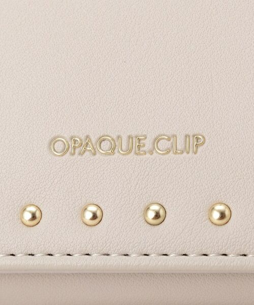 OPAQUE.CLIP / オペーク ドット クリップ 財布・コインケース・マネークリップ | スタッズデザイン 三つ折りミニウォレット | 詳細7