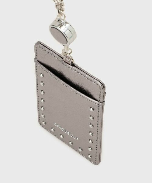 OPAQUE.CLIP / オペーク ドット クリップ その他小物 | 【リール付】スタッズデザインパスケース | 詳細2