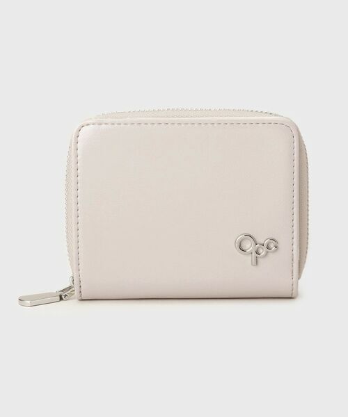 OPAQUE.CLIP / オペーク ドット クリップ 財布・コインケース・マネークリップ | メタルパーツデザイン 二つ折りミニウォレット（アイボリー(004)）