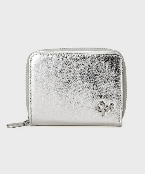 OPAQUE.CLIP / オペーク ドット クリップ 財布・コインケース・マネークリップ | メタルパーツデザイン 二つ折りミニウォレット（シルバー(106)）