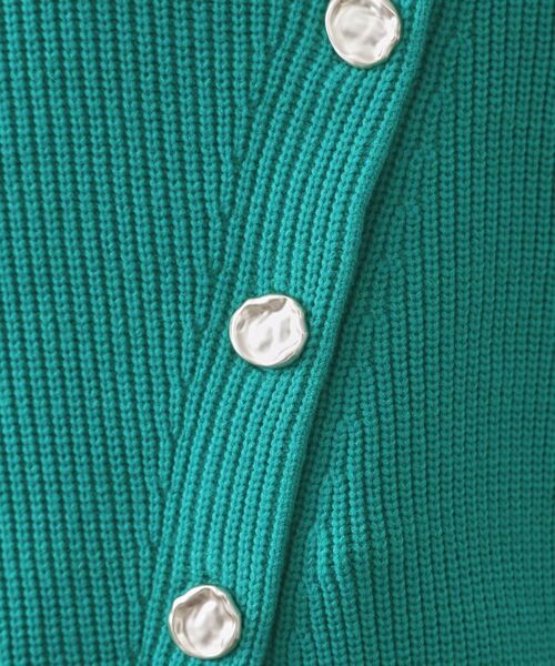 OPAQUE.CLIP / オペーク ドット クリップ カーディガン・ボレロ | アシンメトリーボタンカーデ【洗濯機OK】 | 詳細12