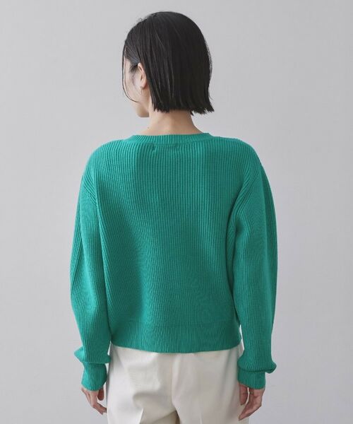 OPAQUE.CLIP / オペーク ドット クリップ カーディガン・ボレロ | アシンメトリーボタンカーデ【洗濯機OK】 | 詳細15