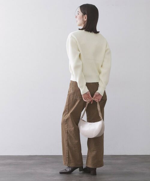 OPAQUE.CLIP / オペーク ドット クリップ カーディガン・ボレロ | アシンメトリーボタンカーデ【洗濯機OK】 | 詳細7