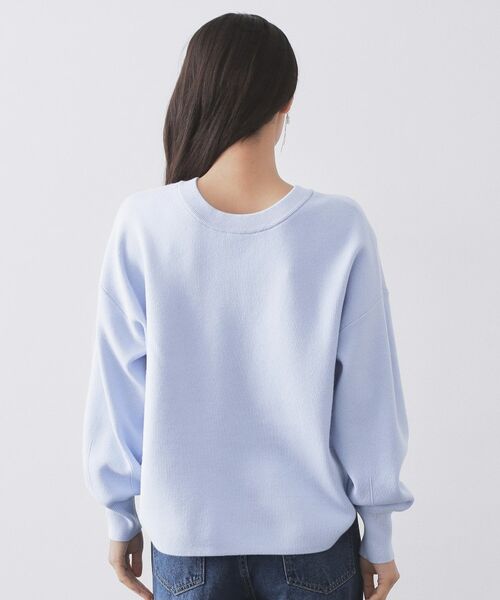 OPAQUE.CLIP / オペーク ドット クリップ ニット・セーター | ヘンリーネックニット／前後2WAY【洗濯機OK】 | 詳細24