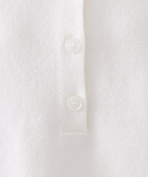 OPAQUE.CLIP / オペーク ドット クリップ ニット・セーター | ヘンリーネックニット／前後2WAY【洗濯機OK】 | 詳細7