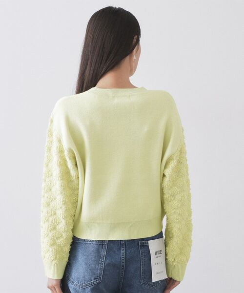 OPAQUE.CLIP / オペーク ドット クリップ ニット・セーター | ループヤーンスリーブニット【洗濯機OK】 | 詳細15