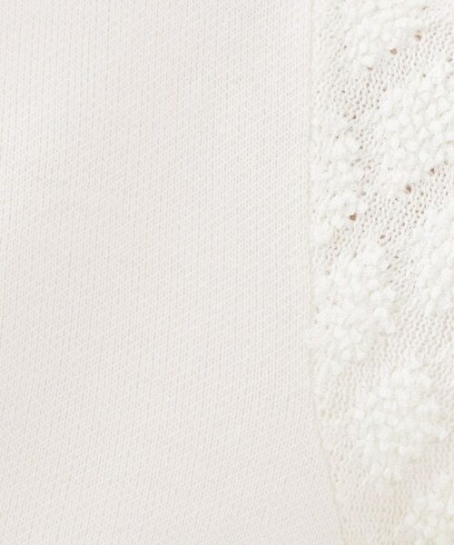 OPAQUE.CLIP / オペーク ドット クリップ ニット・セーター | ループヤーンスリーブニット【洗濯機OK】 | 詳細4