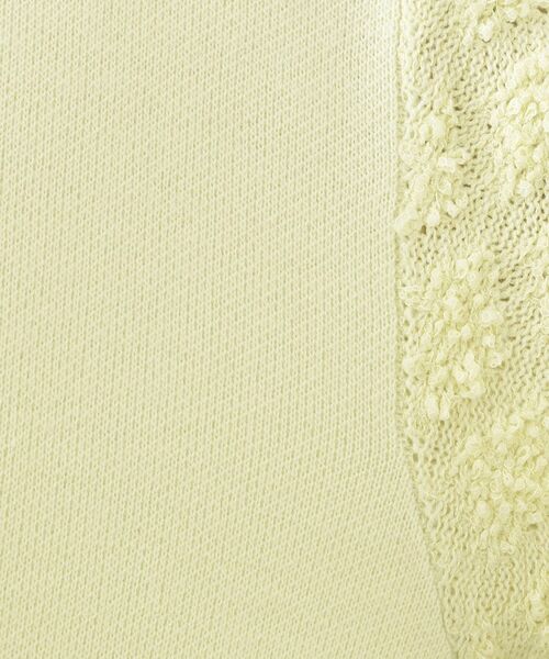 OPAQUE.CLIP / オペーク ドット クリップ ニット・セーター | ループヤーンスリーブニット【洗濯機OK】 | 詳細8