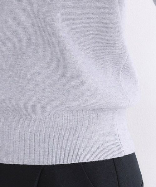 OPAQUE.CLIP / オペーク ドット クリップ ニット・セーター | 襟フリルドッキングニット【洗濯機OK】 | 詳細19