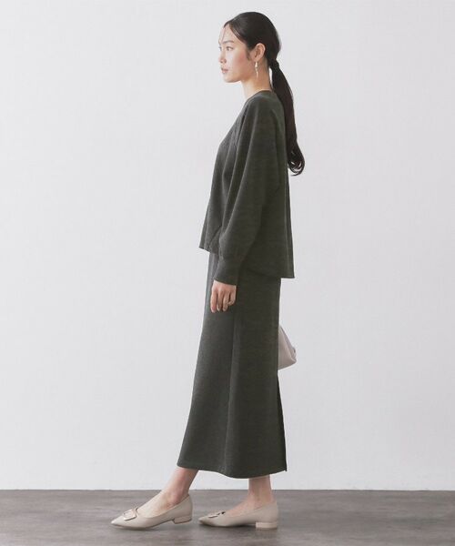 OPAQUE.CLIP / オペーク ドット クリップ カットソー | フォルムデザイントップス／セットアップ対応【洗濯機OK】 | 詳細7