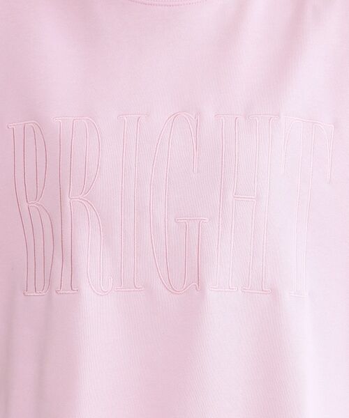 OPAQUE.CLIP / オペーク ドット クリップ カットソー | ロゴ刺繍裏毛トップス【洗濯機OK】 | 詳細8