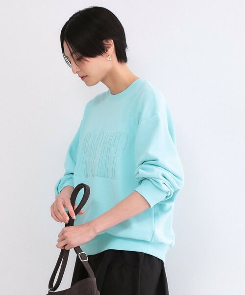 OPAQUE.CLIP / オペーク ドット クリップ カットソー | ロゴ刺繍裏毛トップス【洗濯機OK】 | 詳細9