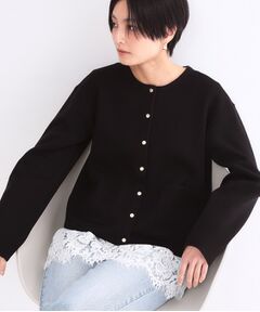 OPAQUE.CLIP / オペーク ドット クリップ カーディガン・ボレロ | スナップボタンニットカーディガン【洗濯機OK】