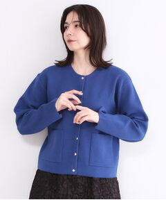 OPAQUE.CLIP / オペーク ドット クリップ カーディガン・ボレロ | スナップボタンニットカーディガン【洗濯機OK】