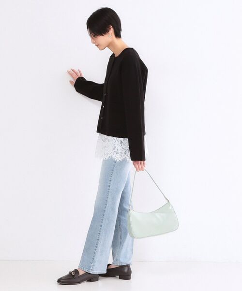 OPAQUE.CLIP / オペーク ドット クリップ カーディガン・ボレロ | スナップボタンニットカーディガン【洗濯機OK】 | 詳細11