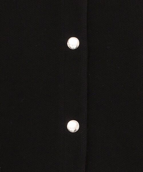 OPAQUE.CLIP / オペーク ドット クリップ カーディガン・ボレロ | スナップボタンニットカーディガン【洗濯機OK】 | 詳細12