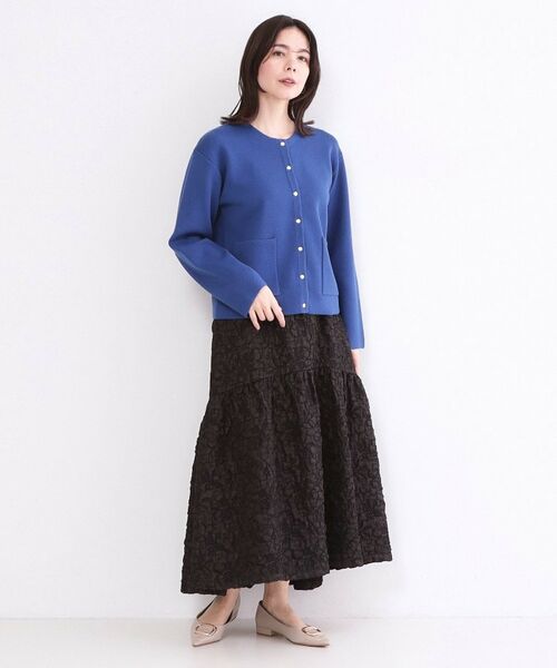 OPAQUE.CLIP / オペーク ドット クリップ カーディガン・ボレロ | スナップボタンニットカーディガン【洗濯機OK】 | 詳細14