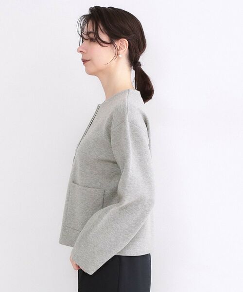 OPAQUE.CLIP / オペーク ドット クリップ カーディガン・ボレロ | スナップボタンニットカーディガン【洗濯機OK】 | 詳細18