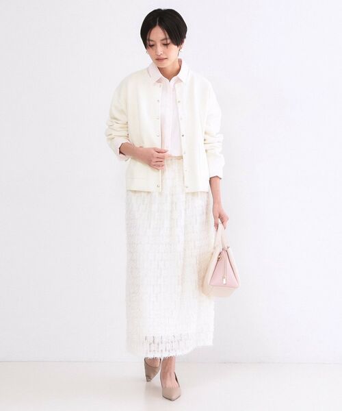 OPAQUE.CLIP / オペーク ドット クリップ カーディガン・ボレロ | スナップボタンニットカーディガン【洗濯機OK】 | 詳細2