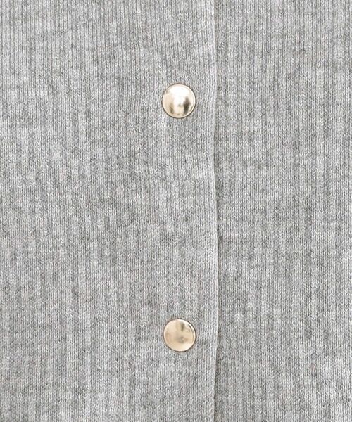 OPAQUE.CLIP / オペーク ドット クリップ カーディガン・ボレロ | スナップボタンニットカーディガン【洗濯機OK】 | 詳細8