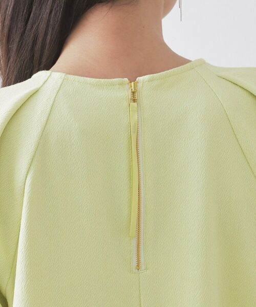 OPAQUE.CLIP / オペーク ドット クリップ ロング・マキシ丈ワンピース | タックデザインAラインワンピース【洗濯機OK】 | 詳細13