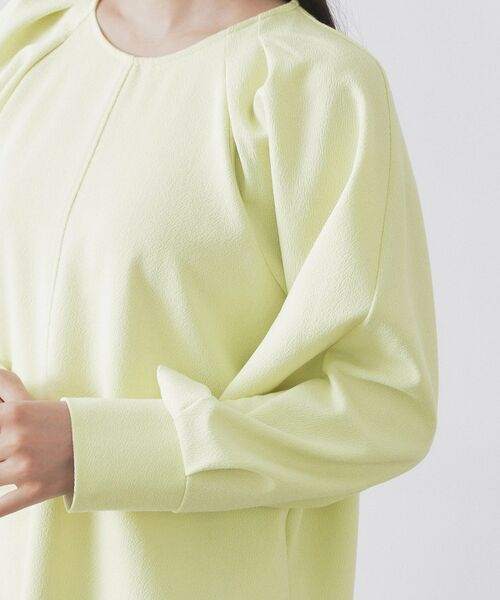 OPAQUE.CLIP / オペーク ドット クリップ ロング・マキシ丈ワンピース | タックデザインAラインワンピース【洗濯機OK】 | 詳細14