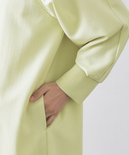 OPAQUE.CLIP / オペーク ドット クリップ ロング・マキシ丈ワンピース | タックデザインAラインワンピース【洗濯機OK】 | 詳細15