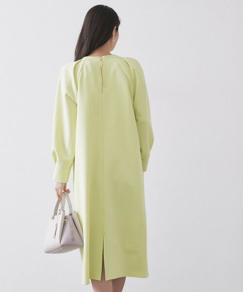 OPAQUE.CLIP / オペーク ドット クリップ ロング・マキシ丈ワンピース | タックデザインAラインワンピース【洗濯機OK】 | 詳細3