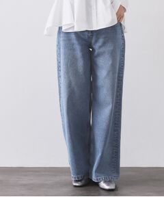 OPAQUE.CLIP / オペーク ドット クリップ デニムパンツ | ストレートデニムパンツ【洗濯機OK】《S～LL》