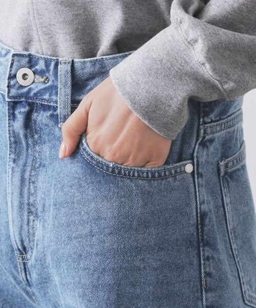OPAQUE.CLIP / オペーク ドット クリップ デニムパンツ | ストレートデニムパンツ【洗濯機OK】《S～LL》 | 詳細13