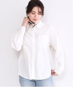 OPAQUE.CLIP / オペーク ドット クリップ シャツ・ブラウス | レギュラーカラーシャツ／ストライプアソート【洗濯機OK】