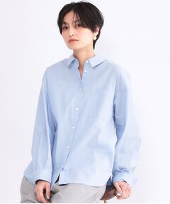 OPAQUE.CLIP / オペーク ドット クリップ シャツ・ブラウス | レギュラーカラーシャツ／ストライプアソート【洗濯機OK】