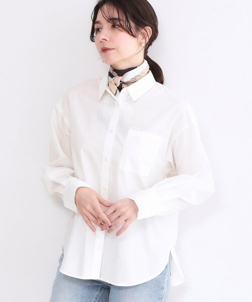 OPAQUE.CLIP / オペーク ドット クリップ シャツ・ブラウス | レギュラーカラーシャツ／ストライプアソート【洗濯機OK】 | 詳細1