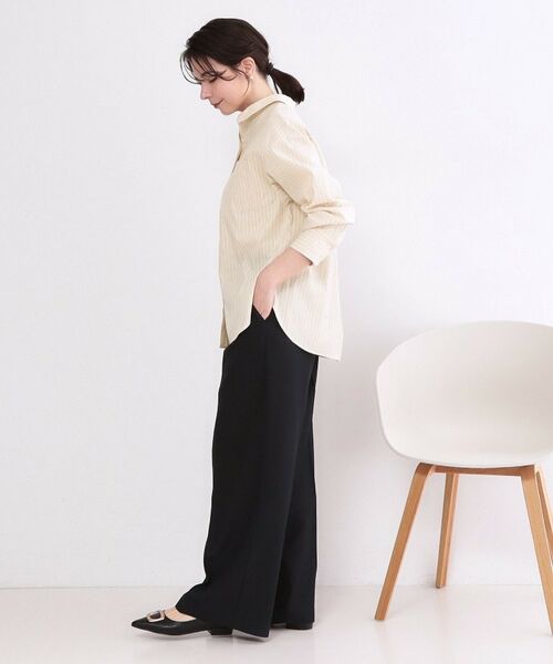 OPAQUE.CLIP / オペーク ドット クリップ シャツ・ブラウス | レギュラーカラーシャツ／ストライプアソート【洗濯機OK】 | 詳細15