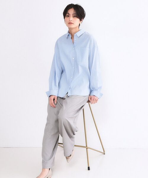 OPAQUE.CLIP / オペーク ドット クリップ シャツ・ブラウス | レギュラーカラーシャツ／ストライプアソート【洗濯機OK】 | 詳細19