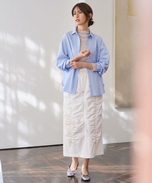 OPAQUE.CLIP / オペーク ドット クリップ シャツ・ブラウス | レギュラーカラーシャツ/ストライプアソート【洗濯機OK】 | 詳細30