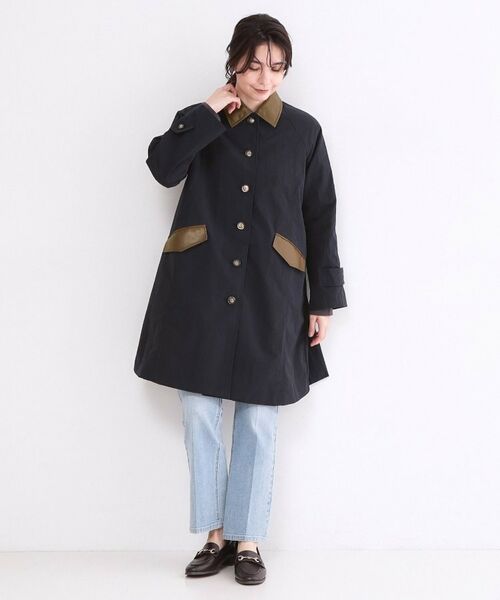 OPAQUE.CLIP / オペーク ドット クリップ ステンカラーコート | 撥水ステンカラーコート【洗える】 | 詳細7