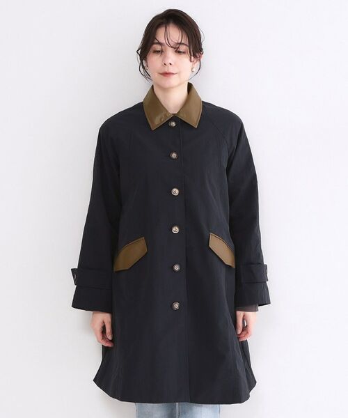 OPAQUE.CLIP / オペーク ドット クリップ ステンカラーコート | 撥水ステンカラーコート【洗える】 | 詳細9