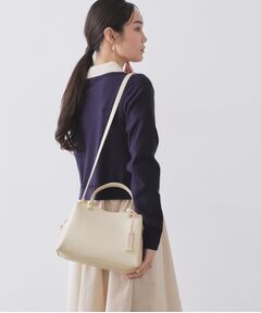 OPAQUE.CLIP / オペーク ドット クリップ ショルダーバッグ | 【2WAY】バイカラーミドルボストンバッグ