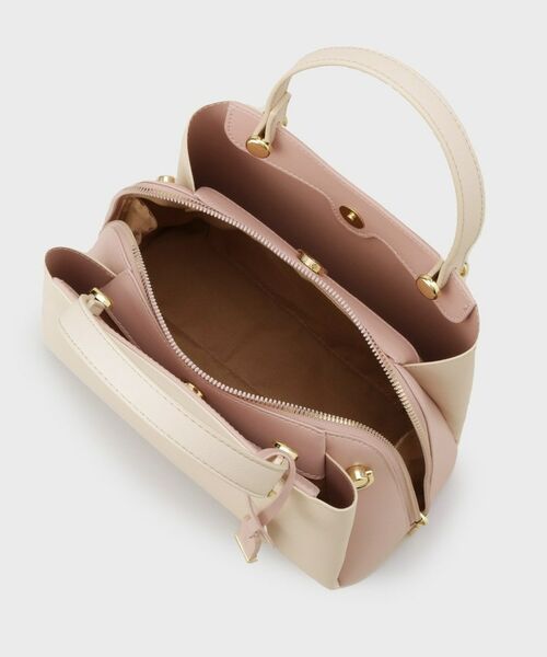OPAQUE.CLIP / オペーク ドット クリップ ショルダーバッグ | 【2WAY】バイカラーミドルボストンバッグ | 詳細16