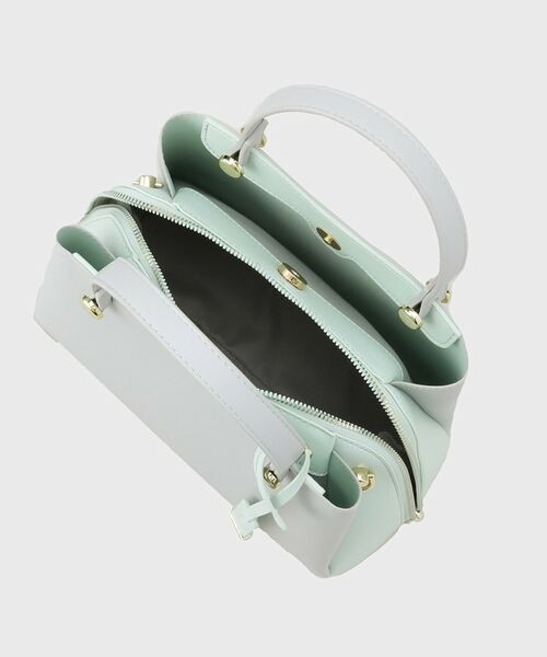 OPAQUE.CLIP / オペーク ドット クリップ ショルダーバッグ | 【2WAY】バイカラーミドルボストンバッグ | 詳細17